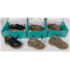 Image 1 : 3 PAIRS OF NEW KIDS DRESS SHOES SIZES 5,6,7