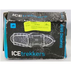 ICE TREKKERS WALKING CLEATS NEW SIZE SMALL