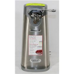 STAINLESS CUISINART ELECTRIC CAN OPENER