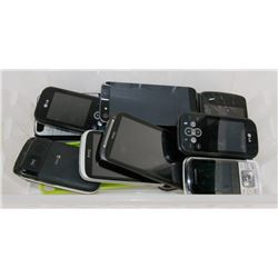 LOT OF ASSORTED CELL PHONES