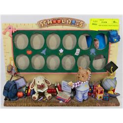 LITTLE BEARS SCHOOL DAYS PHOTO FRAME