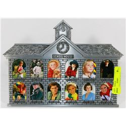 PEWTER 12YR SCHOOL PHOTO FRAME