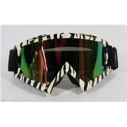 PAIR OF CE BRAND ZEBRA PATTERN