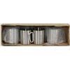 Image 1 : LOT OF 4 STAINLESS "MOLSON CANADIAN" MUGS ATTACHED
