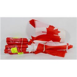 20 RETRACTABLE CANADIAN FLAGS