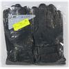 Image 1 : 2PK MENS LEATHER GLOVES X-LARGE