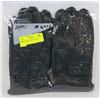 Image 1 : 2PK MENS LEATHER GLOVES X-LARGE
