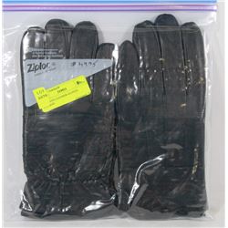 2PK MENS LEATHER GLOVES X-LARGE