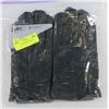 Image 1 : 2PK MENS LEATHER GLOVES MEDIUM