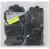 Image 1 : 2PK MENS LEATHER GLOVES MEDIUM
