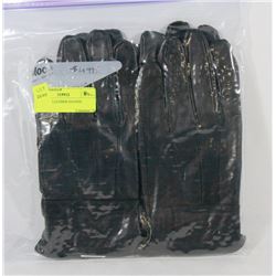 2PK MENS LEATHER GLOVES MEDIUM