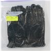 Image 1 : 2PK MENS LEATHER GLOVES MEDIUM