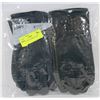 Image 1 : 2PK LADIES LEATHER GLOVES X-LARGE