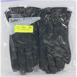 2PK LADIES LEATHER GLOVES X-LARGE