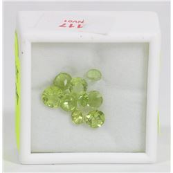 17) PERIDOT GEMSTONES