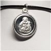 Image 1 : 34) STERLING SILVER BUDDHA PENDANT