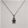 Image 2 : 37) STERLING SILVER PENGUIN NECKLACE