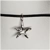 Image 1 : 40) STERLING SILVER STARFISH PENDANT