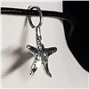 Image 3 : 40) STERLING SILVER STARFISH PENDANT