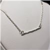 Image 3 : 54) STERLING SILVER NECKLACE