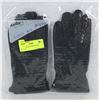 Image 1 : 2PK LADIES LEATHER GLOVES MEDIUM