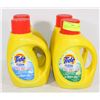 Image 1 : LOT OF 4 TIDE 25 USE LAUNDRY SOAP, He
