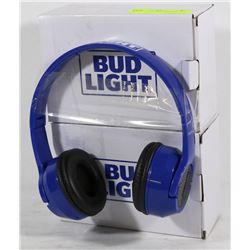 LOT OF 2 BUDLIGHT HEADPHONES