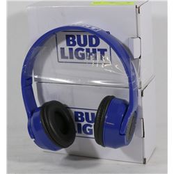 LOT OF 2 BUDLIGHT HEADPHONES