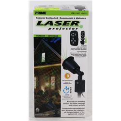 PRIME REMOTE CONTROLLED LASER PROJECTOR OUTDOOR.