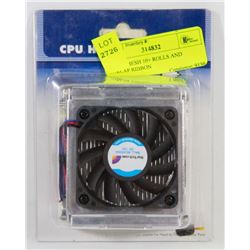 CPU HEATSINK AND FAN