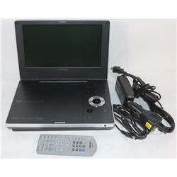 TOSHIBA PORTABLE DVD PLAYER WITH REMORE AND