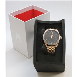 NIXON BULLET ROSE GOLD/BLACK SUNRAY WATCH