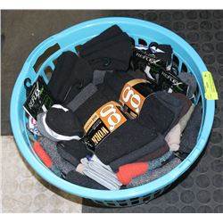 38 PAIRS OF MIXED SOCKS MENS, WORK, SPORT CASUAL