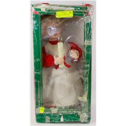 VINTAGE 18" ANIMATED MRS. CLAUS
