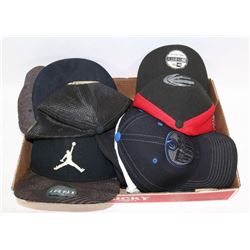 COLLECTION OF HATS - BASEBALL, BASKETBALL &