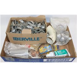 FLAT F ELECTRICAL AND PLUMBING ITEMS