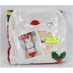 NEW CHRISTMAS TOILET SET