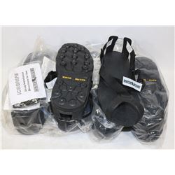 LOT OF 5 ICE GRIPS SIZE LARGE WINTER WALKING