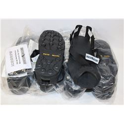 LOT OF 5 ICE GRIPS SIZE LARGE WINTER WALKING