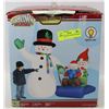 Image 1 : AIRBLOWN INFLATABLE SNOWMAN & FAMILY -