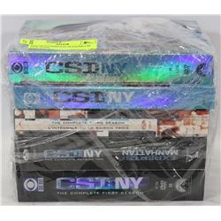 LOT OF 5 COMPLETE SEASONS CSI NEW YORK