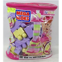 NEW MEGA BLOKS BAG-80 PIECES
