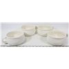 Image 1 : SET OF 4 LARGE CERAMIC SOUP BOWLS