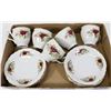 Image 1 : LOT OF 5 ROYAL PRAUGE CHINA CUPS AND SAUCERS