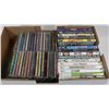 Image 1 : LOT OF ESTATE DVD'S WITH XBOX 360 GAMES & CD'S