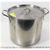 Image 1 : 10QT STAINLESS STOCK POT