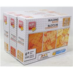 LOT OF 2 BLOCK TECH BOXES, 250 PIECES EACH