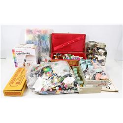 XL FLAT OF SEWING BUTTONS DYLON