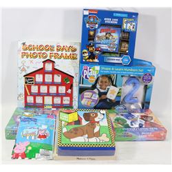 NEW BOX OF ASSORTED KIDS GAMES