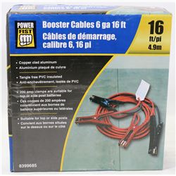NEW 16' BOOSTER CABLES
